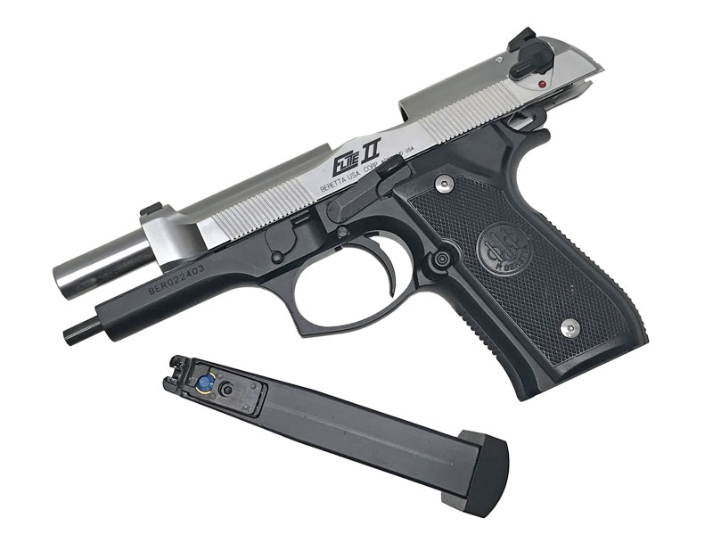 WA] ベレッタ M92FS エリートII 2トーン ガスブローバック 動作難