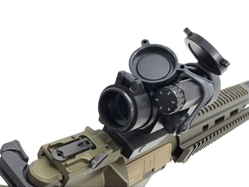 [Umarex/VFC] HK416A5 AEG RAL8000 TAN 電動ガン ガンケース付 (中古) 製品参考画像7 