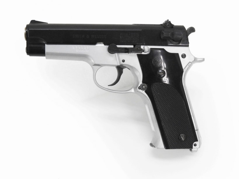 MGC] S&W M59 フレーム塗装シルバー 発火モデルガン (中古)｜エアガン.jp