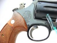 [タナカ] S&W M29 4インチ クラシック スチールジュピターフィニッシュ ペガサスシステム ガスガン (中古)サブ画像へ3