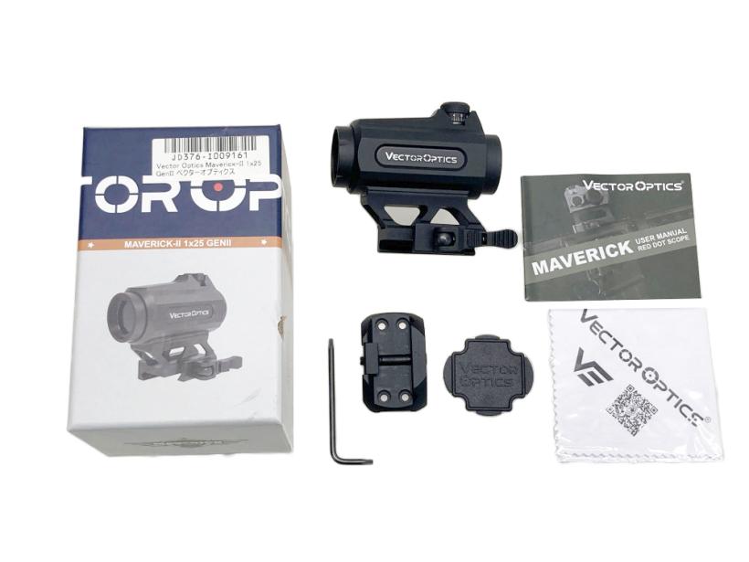 [VECTOR OPTICS] Maverick-II 1x25 Gen2 ダットサイト SCRD-72 (中古)