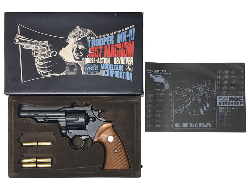 [MGC] コルト トルーパー MK-III 4インチ パッケージ塗装 (中古)
