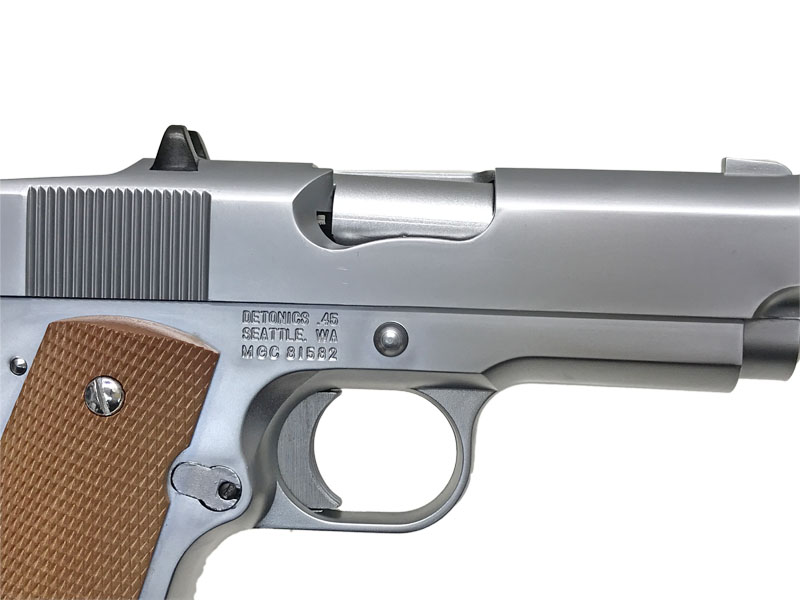 MGC] デトニクス.45 ステンレスシルバー ハンマー・セイフティカスタム