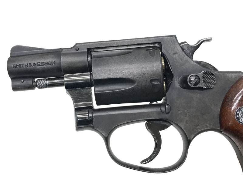 コクサイ] S&W M36 2インチ メガHW NO.396 木製グリップカスタム (中古