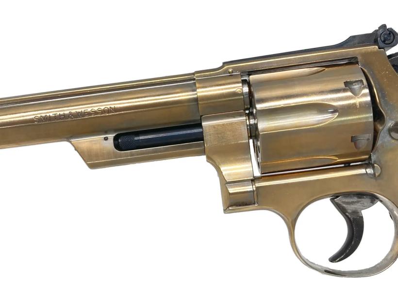 コクサイ　S&W 44MAGNUM M29 希少な6.5インチ 当時物 コクサイ] S&W M29 .44マグナム 6インチ 金属モデルガン 再塗装品 木製