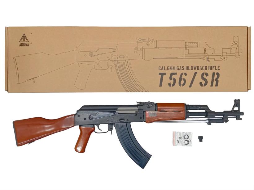 [AKRIVA] T56 56式 AK GBB ガスブローバックライフル (新品)