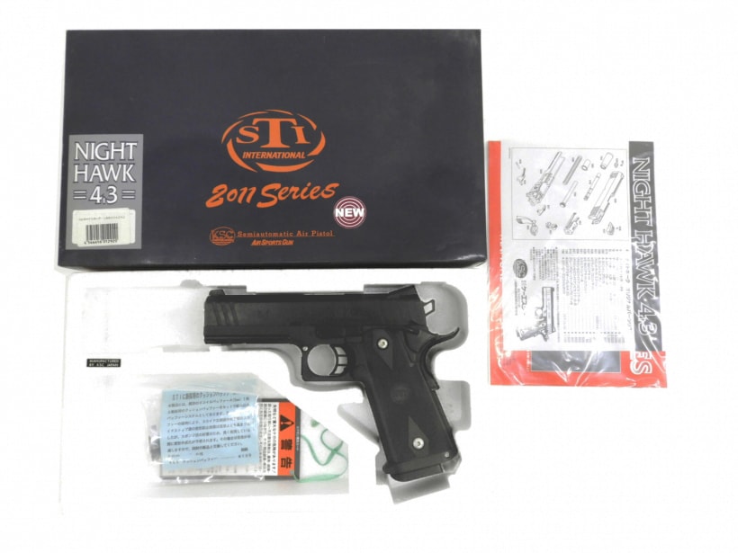 2024年激安 KSC] STI NEW ナイトホーク4.3 ガスブローバック (中古 トイガン