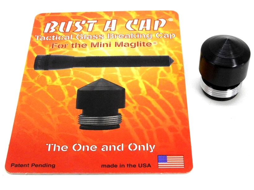 [BUST-A-CAP]  ガラス ブレイカー  ミニマグライト (中古)