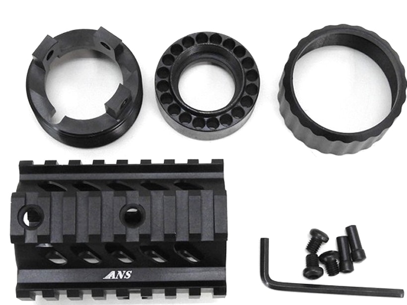 [ANS]  Optical M4004-01 ハンドガード hg-010 4インチ (中古)