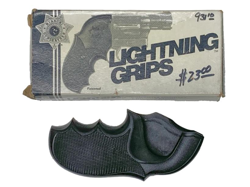 [BIANCHI]  ライトニンググリップ ラバーグリップ S&W Jフレーム チーフスペシャル ラウンドバット (中古)