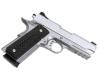[BWC] Kimber STAINLESS PRO TLE/RL II ステンレスシルバーコーティング ダブルキャップ45ACPカート 発火モデルガン 実銃用G10グリップ (未発火)