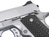 [BWC] Kimber STAINLESS PRO TLE/RL II ステンレスシルバーコーティング ダブルキャップ45ACPカート 発火モデルガン 実銃用G10グリップ (未発火)