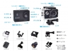 [SAC] FullHD 1080P/30fpsアクションカメラ AC200 (新品)