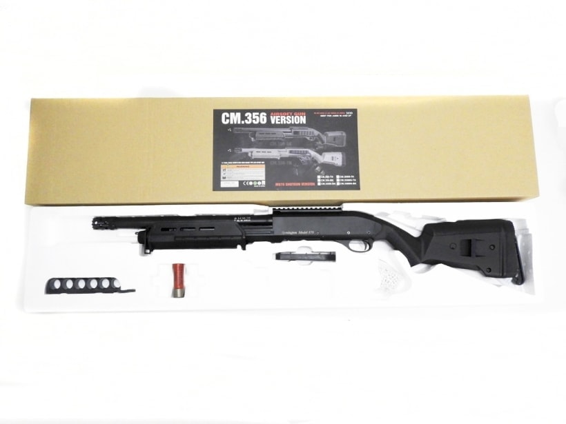 [CYMA] M870 M-Style タクティカル ショート スポーツライン ショットガン BK/CM356B (中古)